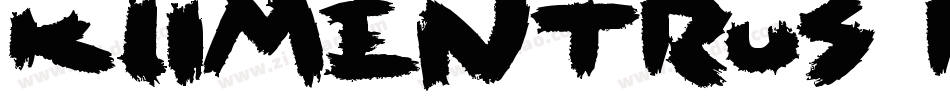 KlimentRus Regular字体转换